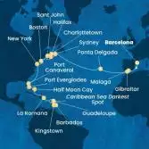 Spagna, Gibilterra, Isole Azzorre, Canada, Stati Uniti, Florida (USA), Repubblica Dominicana, Antille