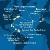 Spagna, Gibilterra, Isole Azzorre, Canada, Stati Uniti, Florida (USA), Repubblica Dominicana, Antille