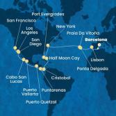 Spagna, Portogallo, Isole Azzorre, Stati Uniti, Florida (USA), Messico, Stati Uniti