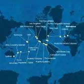 Spagna, Portogallo, Isole Azzorre, Stati Uniti, Florida (USA), Messico, Stati Uniti, Hawai, Polinesia, Fiji, Nuova Caledonia