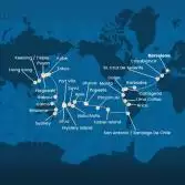 Spagna, Marocco, Isole Canarie, Antille, Costa Rica, Colombia, Panama, Cile, Polinesia, Tonga, Fiji, Australia, Giappone