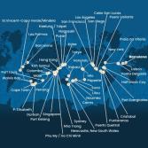 Spagna, Portogallo, Isole Azzorre, Stati Uniti, Florida (USA), Messico, Stati Uniti, Hawai, Polinesia, Fiji, Australia