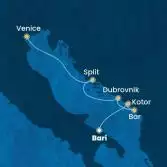 Italia, Montenegro, Croazia