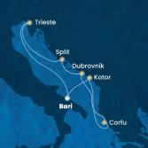 Italia, Montenegro, Grecia, Croazia