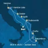 Italia, Croazia, Grecia