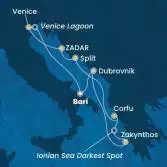 Italia, Croazia, Grecia