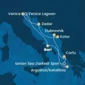 Italia, Grecia, Croazia, Montenegro