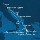 Italia, Grecia, Croazia