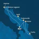 Italia, Montenegro, Grecia, Croazia