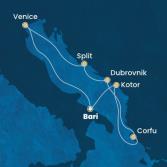 Italia, Montenegro, Grecia, Croazia