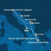 Italia, Grecia, Croazia, Montenegro