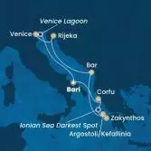 Italia, Grecia, Montenegro