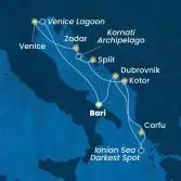 Italia, Grecia, Montenegro, Croazia