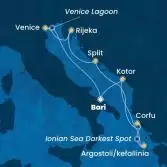 Italia, Montenegro, Grecia, Croazia