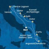 Italia, Grecia, Montenegro, Croazia