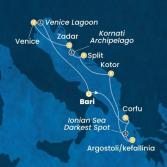 Italia, Grecia, Montenegro, Croazia
