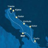 Italia, Grecia, Montenegro