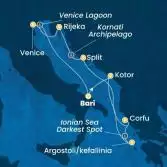 Italia, Montenegro, Grecia, Croazia