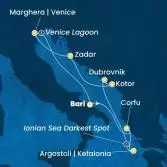 Italia, Grecia, Croazia, Montenegro