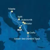 Italia, Montenegro, Grecia, Croazia