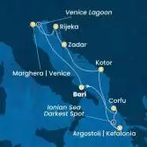 Italia, Grecia, Montenegro