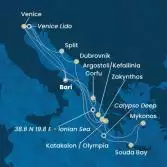 Italia, Grecia, Croazia