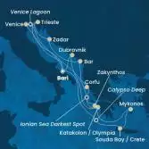 Italia, Grecia, Croazia, Montenegro