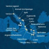 Italia, Grecia, Montenegro, Croazia