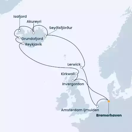 Germania, Scozia, Islanda