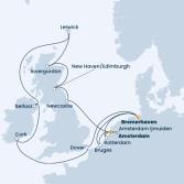 Germania, Olanda, Scozia, Irlanda, Gran Bretagna, Belgio