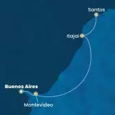 Argentina, Uruguay, Brasile