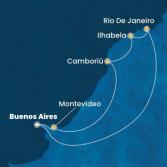 Argentina, Uruguay, Brasile