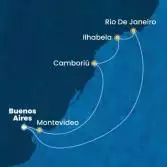 Argentina, Uruguay, Brasile