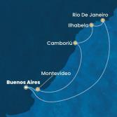 Argentina, Uruguay, Brasile