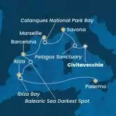 Italia, Francia, Spagna, Isole Baleari