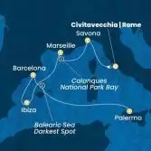 Italia, Francia, Isole Baleari, Spagna