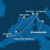 Italia, Francia, Isole Baleari, Spagna