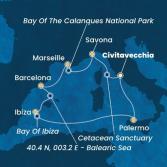 Italia, Francia, Spagna, Isole Baleari