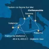 Italia, Francia, Spagna, Isole Baleari