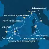 Italia, Francia, Spagna, Isole Baleari