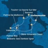 Italia, Francia, Spagna, Isole Baleari