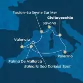 Italia, Francia, Spagna, Isole Baleari