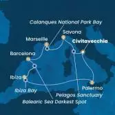 Italia, Francia, Spagna, Isole Baleari