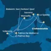 Italia, Francia, Isole Baleari, Spagna