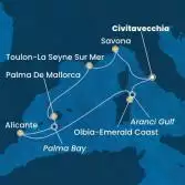 Italia, Francia, Isole Baleari, Spagna