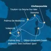 Italia, Francia, Isole Baleari, Spagna