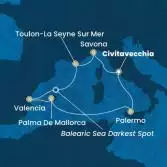 Italia, Francia, Spagna, Isole Baleari