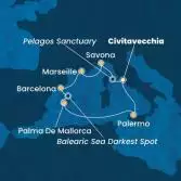 Italia, Francia, Spagna, Isole Baleari