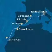 Italia, Spagna, Marocco, Isole Canarie