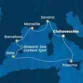 Italia, Francia, Spagna, Isole Baleari